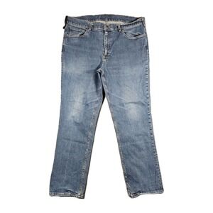 Duluth‎ Trading 40-Grit Jeans Mens 42x32 Blue Standard Fit Denim 23739